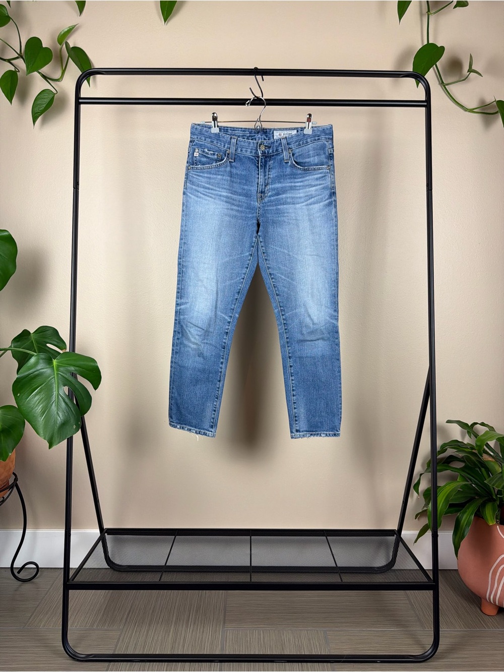 Capris - Ag Adriano Goldschmied Light Blue Y2K